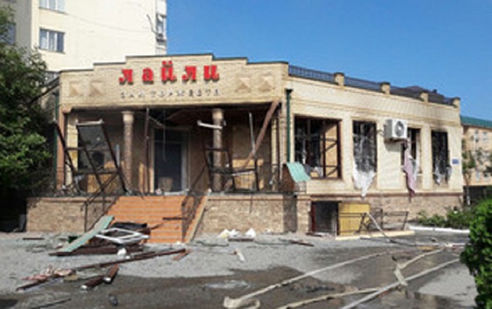 Explosion at banquet hall in Makhachkala leaves 16 injured - VIDEO